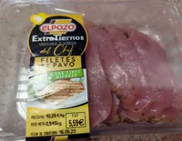 Filetes de pavo marinados