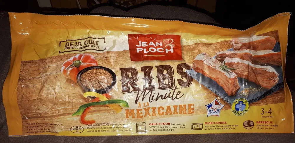 Ribs minutes à la mexicaine