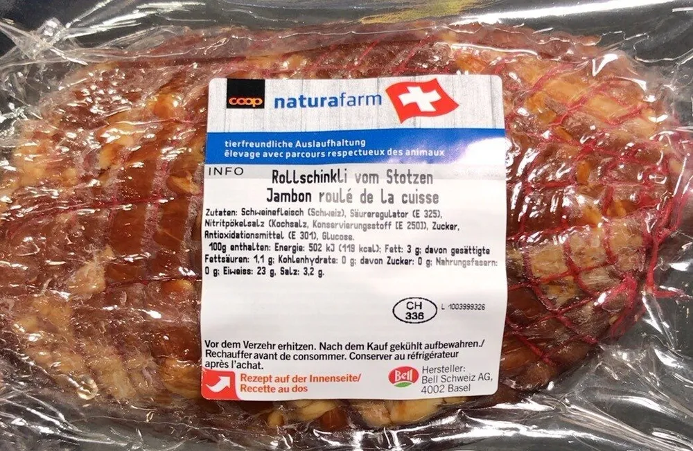 Jambon roulé de la cuisse