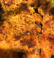 Cubes de filets de dinde marinés paprika cumin