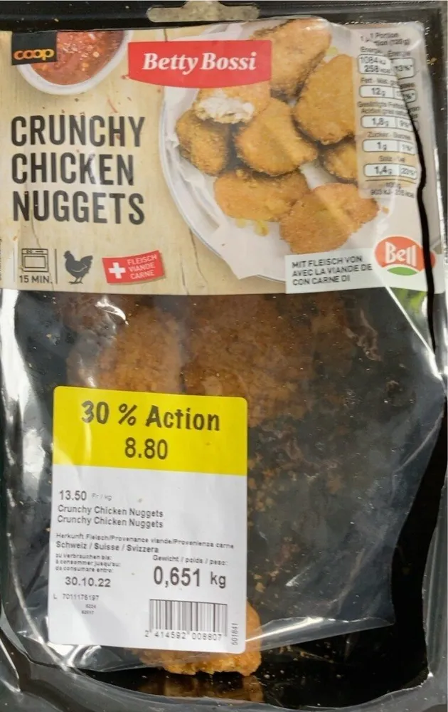 crunchy chicken nugggets