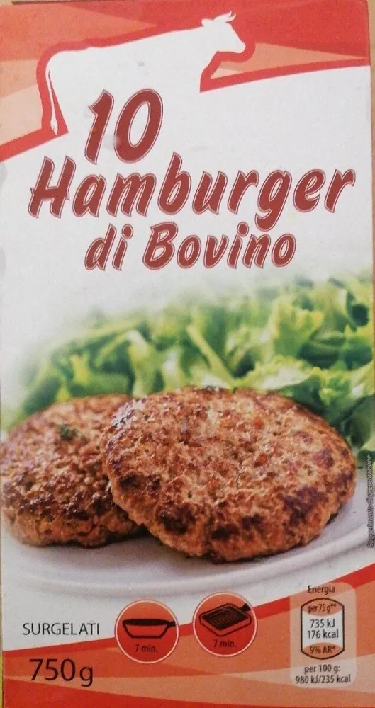 Hamburger di bovino
