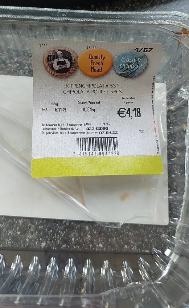 Chipolata poulet