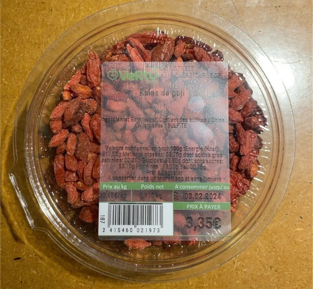 Baies de Goji
