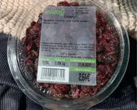 Cranberry seches