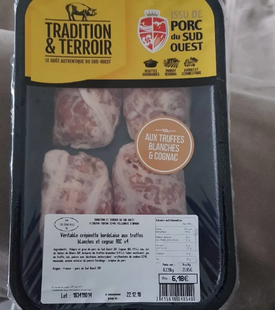 Véritable crepinette