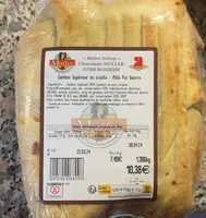 Jambon superieur en croute