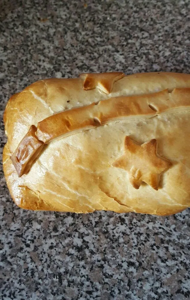Jambon supérieur en croute