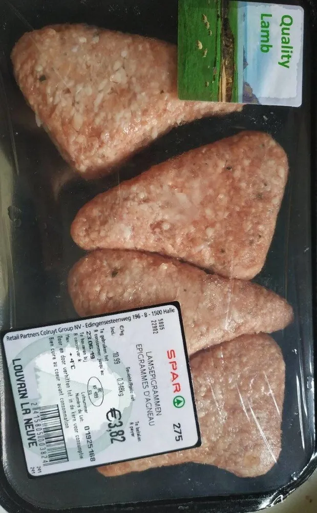 Épigrammes d'agneau
