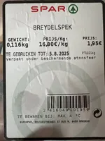 Breydelspek