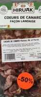 Coeurs de Canard façon landaise