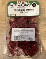 Cœurs de canard Ail & Persil