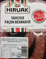 Saucisse façon béarnaise