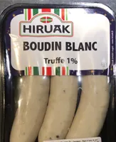 Boudin blanc truffe 1%
