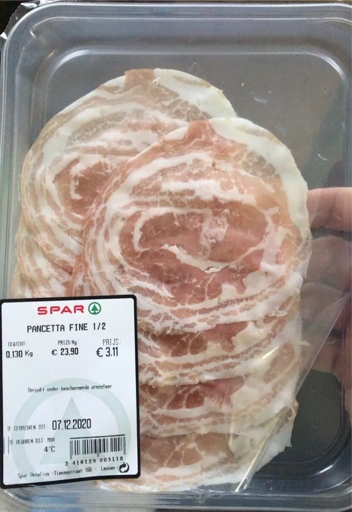 Panchetta fine 1/2