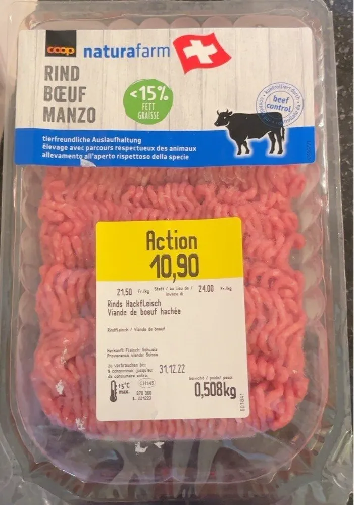 Rinds Hackfleisch