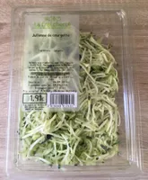 Julienne de courgette