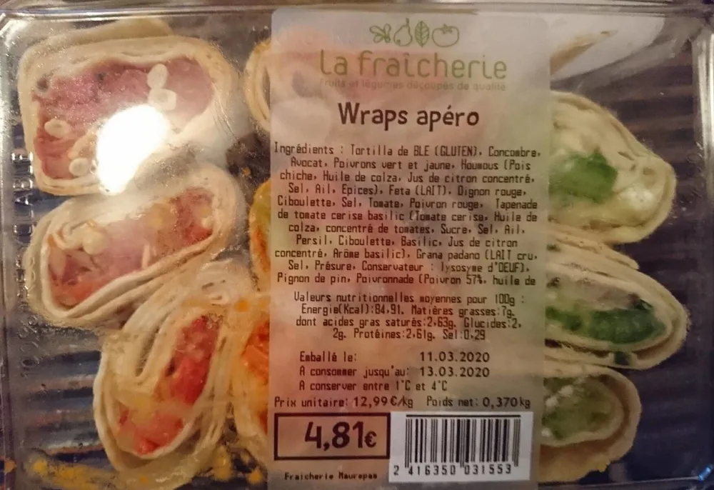 Wraps apéro