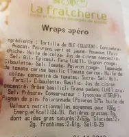 Wrap apéro la fraicherie