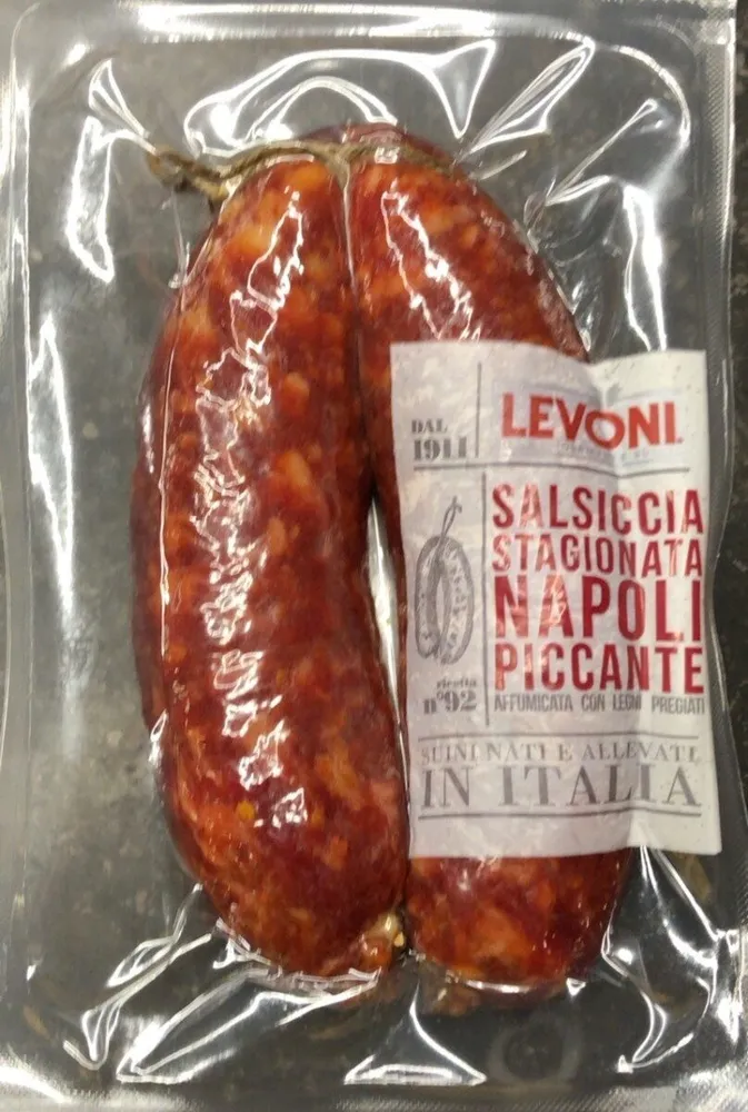 Salsiccia stagionata napoli piccante