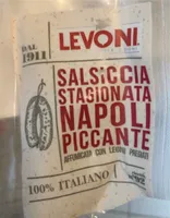 Salsiccia stagionata Napoli piccante