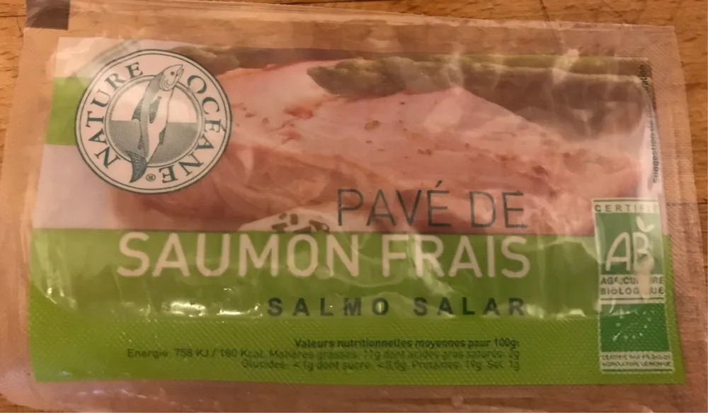 Pavé de saumon frais