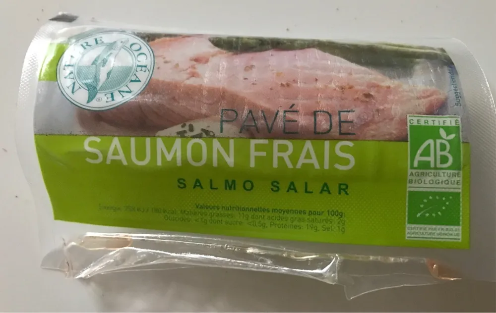 Pavé de saumon frais