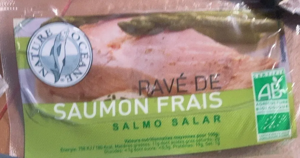 Pavé de saumon frais