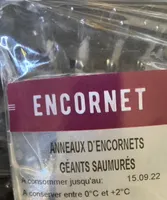 Anneaux d’encornets géants saumurés