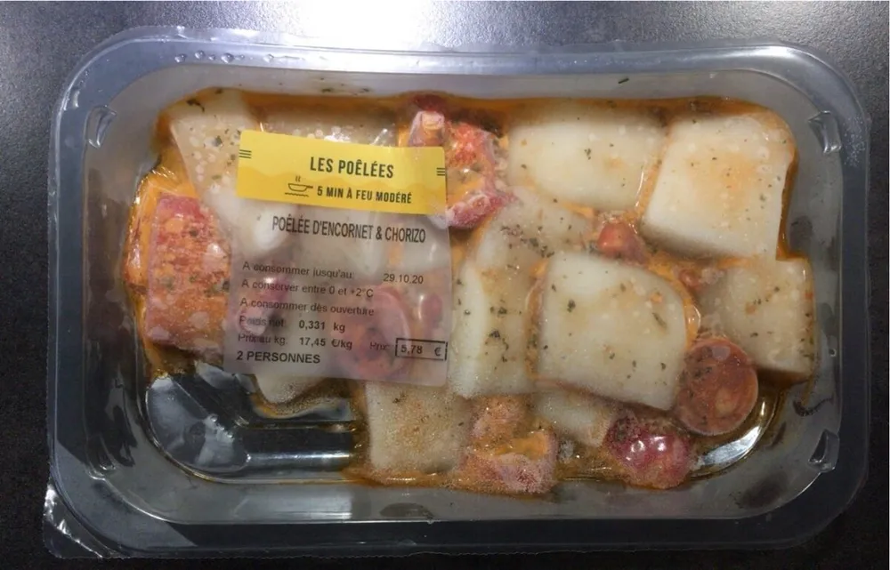 Poêlée d’envornet & chorizo