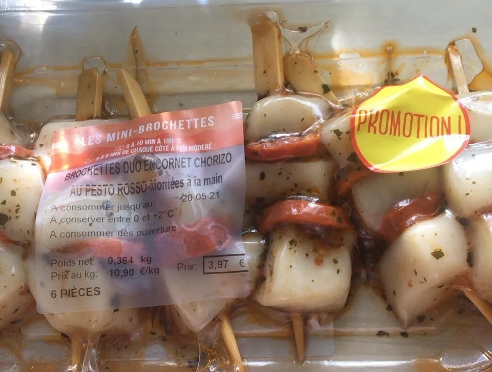 Les mini-brochettes