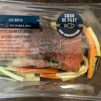 Rôti de saumon st Jacques