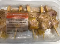 Brochette espadon a la libanaise