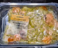 Poelee de duo de poisson au pesto & légumes marinés