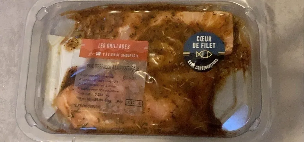 Pavé d’espadon