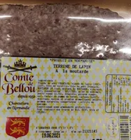 Terrine de lapin à la moutarde