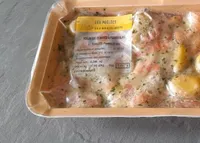 Poêlée duo de saumon et poisson blanc