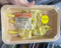 Brochettes de crevettes à la gêne