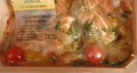 Poêlée duo saumon cabillaud et légumes du soleil