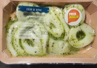 Anneaux de encornets géants au pesto vert