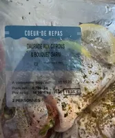 Daurade au citron