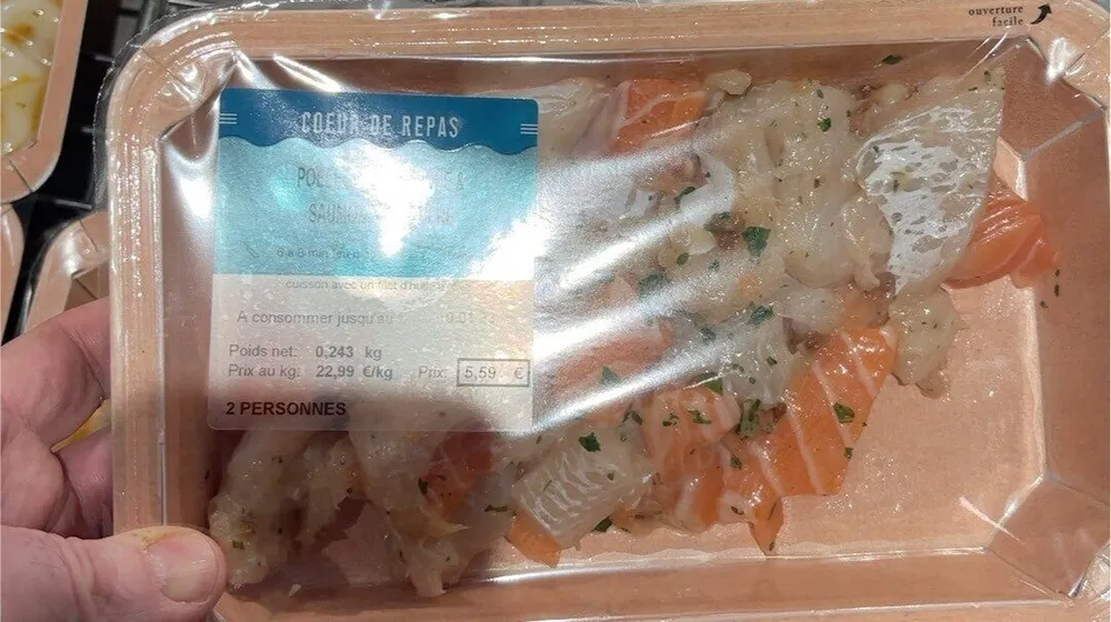 Poêlée duo julienne saumon forestière