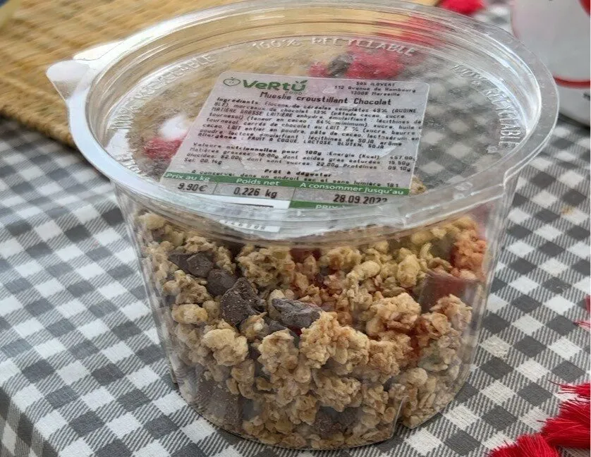 Muesli croustillant chocolat