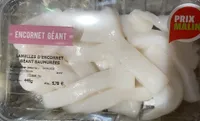 Lamelles d’encornet géant saumurees