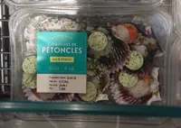 Demi coquilles pétoncles