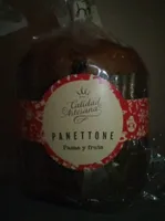 Panettone pasas y fruta