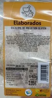 Escalope de pollo sin gluten