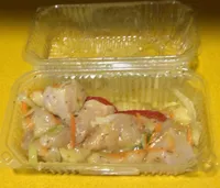 Pechuga con vegetales en kebab
