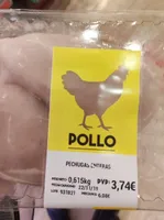 Pechugas enteras de pollo