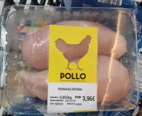 Pechuga entera de pollo
